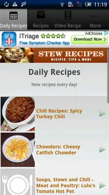 Stew Recipes android App screenshot 3